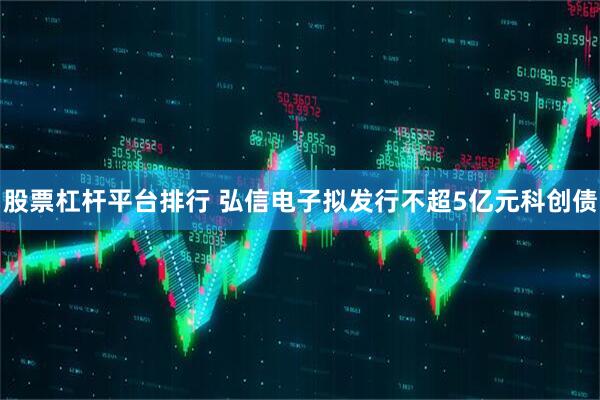 股票杠杆平台排行 弘信电子拟发行不超5亿元科创债